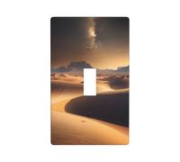 Placca da parete stampata con stelle del deserto, copertura decorativa in policarbonato per casa e ufficio