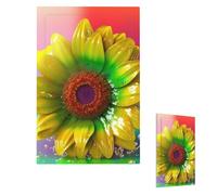 Placca decorativa da parete a 1 modulo, copri interruttori di medie dimensioni 12,7 x 7,6 cm, prese di corrente 3D, piastre da parete colorate con girasole per prese elettriche, copertura per spina