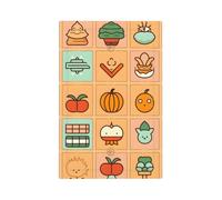 Placca decorativa da parete con 1 modulo, elemento carino griglia arancione per interruttore della luce per camera da letto soggiorno decorazione