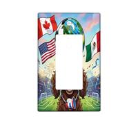 Placca decorativa per interruttore della luce del cane Boykin Spaniel 2026, 1 banda singola a bilanciere, per festeggiare il giorno della partita, piastra elettrica per la stanza