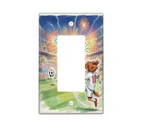 Placca decorativa per interruttore della luce del Cavalier King Charles Spaniel del 2026, 1 banda singola a bilanciere, piastra elettrica per tiro a cucciolo, piastra elettrica sportiva per camera da