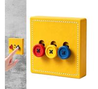 Placca decorativa per interruttore della luce, simpatica copertura per | Nasconde segni antichi, facile installazione a scatto, colore casuale, 9,3 cm, finitura liscia, per ingresso, bagno