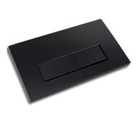 Placca di attivazione comando Pulsante di scarico Accessorio per cassetta WC Compatibile con Geberit Sigma01, UP300 e UP320, funzione a doppio scarico(Nero Opaco)