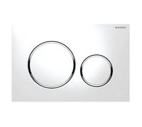 Geberit Sigma 20 Placca di Comando Bianco/cromato lucido/bianco | 115.882.KJ.1