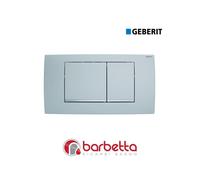 PLACCA DI COMANDO 2 TASTI TWINLINE30 CROMATO/SATINATO/CROMATO RICAMBIO GEBERIT 1