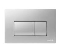 PLACCA DI COMANDO DUE TASTI MODELLO TROPEA P3 CROMO SATINATA - CROMO SATINATO...