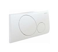 Placca di comando bianca 2 tasti Bampi Vega bianco