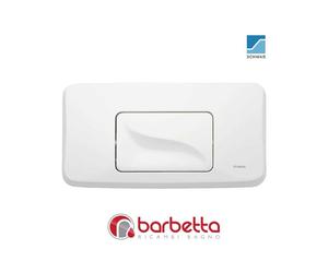 PLACCA DI COMANDO CASSETTA INCASSO GALA MONO BIANCA SCHWAB 223792