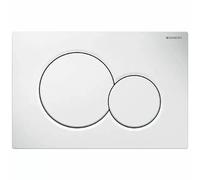PLACCA DI COMANDO GEBERIT DUE TAST SIGMA 01 BIANCA 155.770.11.5