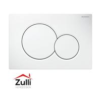 PLACCA DI COMANDO GEBERIT SIGMA 01 BIANCA PER CASSETTA INCASSO DOPPIO PULSANTE