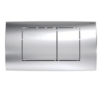 Placca di comando Geberit Twinline30 risciacquo a 2 pulsanti Cromato 115.899.KH.1