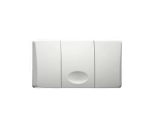 PLACCA DI COMANDO MECCANICA ""RIOS"" SINGOLO SCARICO VALSIR Bianco Lucido