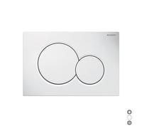PLACCA DI COMANDO MOD. SIGMA01 GEBERITCromo-Opaco