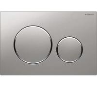Placca di Comando SIGMA20 Doppio Tasto Satinata Cromo Geberit