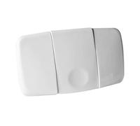 Placca di comando singolo pulsante modello F09CS2400B bianca COES
