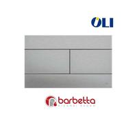 PLACCA DI COMANDO SLIM ACCIAIO SPAZZOLATO CASSETTA OLI 057141