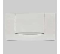 PLACCA DI COMANDO TWIN LINE MONO TASTO - CROMATA