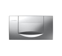 Geberit 115222111 Piastra di azionamento per cassette di risciacquo ad incasso 200F per azionamento lato anteriore, bianco