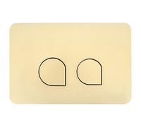 Placca di Comando WC,Dimensioni 246×164 mm,Placca di Comando per Doppio Scarico con Set di Aste Scarico e Telaio di Fissaggio per Sigma 01,20,21,30,40,50,UP 300,320,Durevole,Risparmio Idrico,Dorato