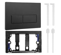 Placca Di Comando WC per Geberit, Compatibile Geberit Sigma 01, UP300 & UP320 Pannello Frontale Del Cassetta WC, Placca WC per Doppio Scarico per Geberit Cassetta Scarico Incasso WC