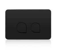 Placca di Controllo, Placca di Attivazione Comando Pulsante di Scarico Accessorio per Cassetta WC Piastra di Ricambio per Pannello Frontale, Doppio Scarico Compatibile con Geberit