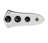 Placca di controllo precablata per chitarra Fender Jazz Bass, potenziometro a 3 vie con interruttore a lama a 3 vie a spinta