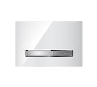Placca di copertura 2 tasti sigma 50 new geberit bianco