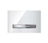 PLACCA DI COPERTURA 2 TASTI SIGMA 50 NEW GEBERIT Bianco
