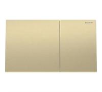 Placca di Copertura 2 Tasti Sigma 70 2023 Geberit Ottone Spazzolato Geberit