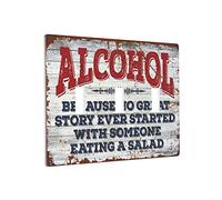 Placca di copertura "Because No Great Story Ever Started With Someone Eating A Salad Switch Wallplate Cover Custom Wall Plate Triple Switch Siding