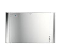 Placca di copertura E03 Teco per box da incasso 290X185 cromo KPLE0301M00