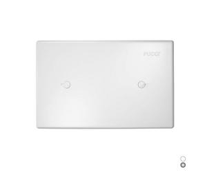 PLACCA DI COPERTURA PER CASSETTA INCASSO PUCCI PNEU 2011 Acciaio antivandalo