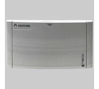 PLACCA DI COPERTURA PER COLLETTORE K7 Silver Valvole Incasso Gas Teco