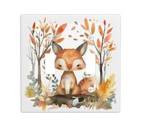 Placca di copertura per interruttore della luce autunnale, motivo animali del bosco, piastra da parete a levetta, decorazione autunnale per la camera dei bambini, copertura termoplastica di dimensioni