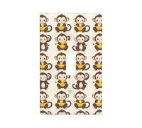 Placca di copertura per interruttore della luce con stampa di scimmia, 1 banda standard 11,4 x 7 cm, copertura decorativa a levetta, in policarbonato termoplastico infrangibile