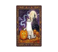 Placca di copertura per interruttore della luce singolo, fantasioso castello di zucche festive, Halloween, arancione, dimensioni standard, piatti decorativi da parete per casa, soggiorno, nuovo