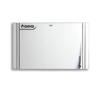 Placca di copertura Teco per collettori gas K2.1 K2.0 cromo lucido KPLB0101M00