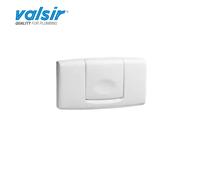 Placca di ricambio bianco lucido singolo scarico per Valsir Egea