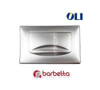 PLACCA DI RICAMBIO RIVER DUAL CROMO SATINATO OLIVER 638506