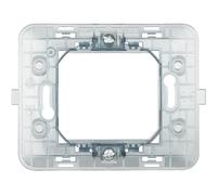 Placca di supporto per scatole incasso tonde TT 2P Bticino Matix