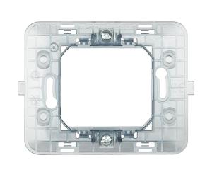 Placca di supporto per scatole incasso tonde TT 2P Bticino Matix