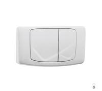 PLACCA DOPPIA SCARICO RIOS VALSIR Bianco