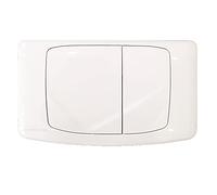 Placca doppio tasto Rios cassetta incasso Valsir by Hydro Home