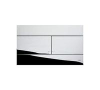 Placca Dual Cassetta Incasso Doppio Scarico Slim Cromata 659044 Oli