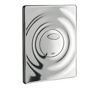 PLACCA DUE TASTI GROHE SURF 156 X 197 MM IN ABS CROMATA 38861
