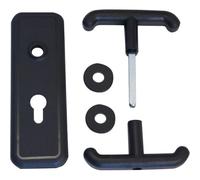 Kit placca e maniglie 0433.0800 per serratura basculante Prefer