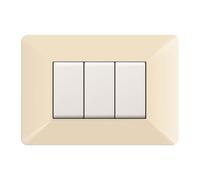 PLACCA EASY MATIX AVORIO 3P