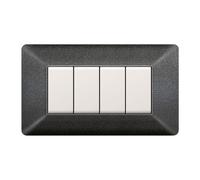 PLACCA EASY MATIX GRIGIO NOTTE 4P