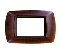 PLACCA EFFETTO LEGNO SCURO 'LIFE' 7 posti - 2987/LS Living int, light, living