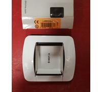 Placca Elettrica 2 Posti BTicino L4802BA Living - Bianco Solid